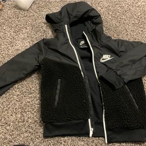 Nike kids zip up bomber jacket
